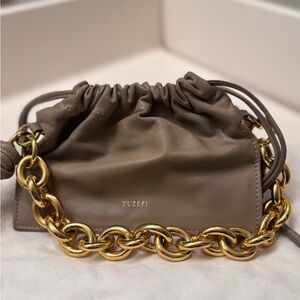 Yuzefi Mini Bom Beige Bag